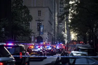 At least 2 people shot at Manhattan office building housing financial firms and NFL, AP source says