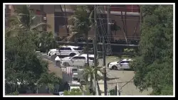 2 people were admitted to hospital after being stabbed in an apartment in Miami